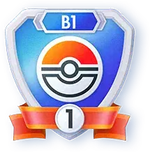 Season B1 Poké Ball Rank 1